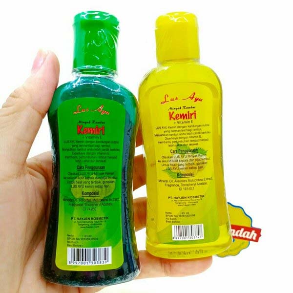 Lus Ayu Minyak Rambut Kemiri 63ml_cerianti