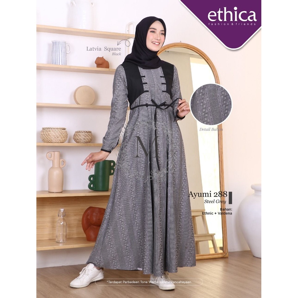 GAMIS ETHICA AYUMI 288 RUGBY TAN STEEL GREY TERBARU