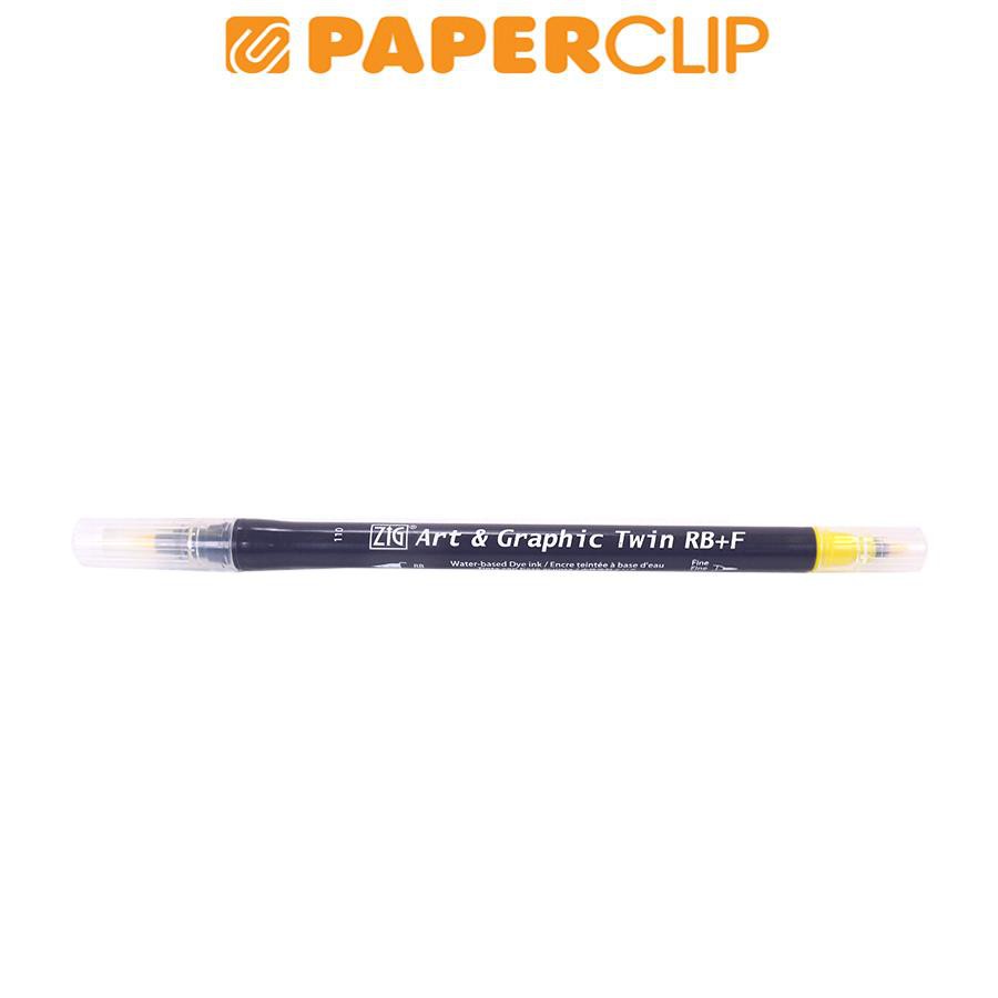 

PEN BRUSH ZIG KURETAKE ART & GRAPHIC TWIN RB+F TUT-95 110 MID YELLOW
