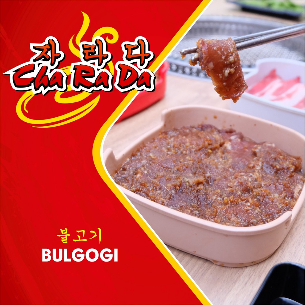 

DAGING BULGOGI SLICE BUMBU CHARADA KOREAN GRILL