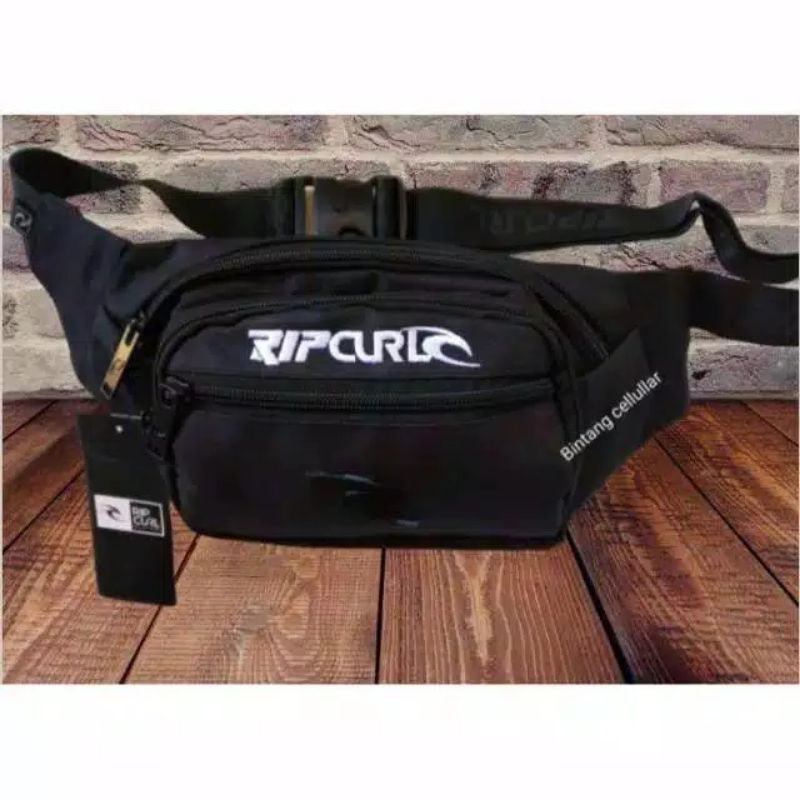 TAS RIPCURL WAISTBAG RIPCURL TAS SELEMPANG RIPCURL PREMIUM LOGO BESI