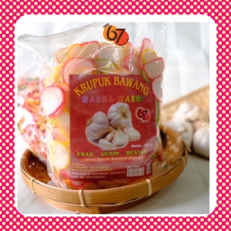 

Kerupuk Bawang Warna