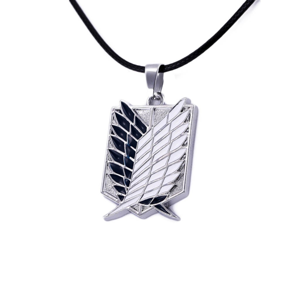 Anime Shingeki No Kyojin Metal Necklace Pendant Scouting Legion