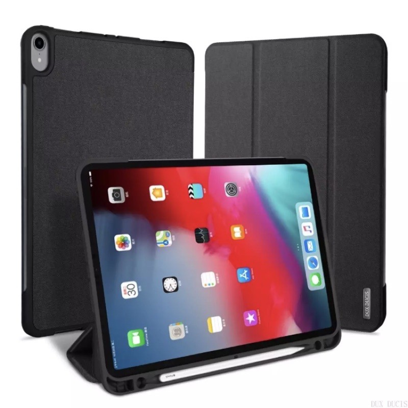 Dux Ducis Flip Cover iPad Pro 11&quot; 12.9&quot; 11 12 2018 - 2020 Casing Case Domo Series