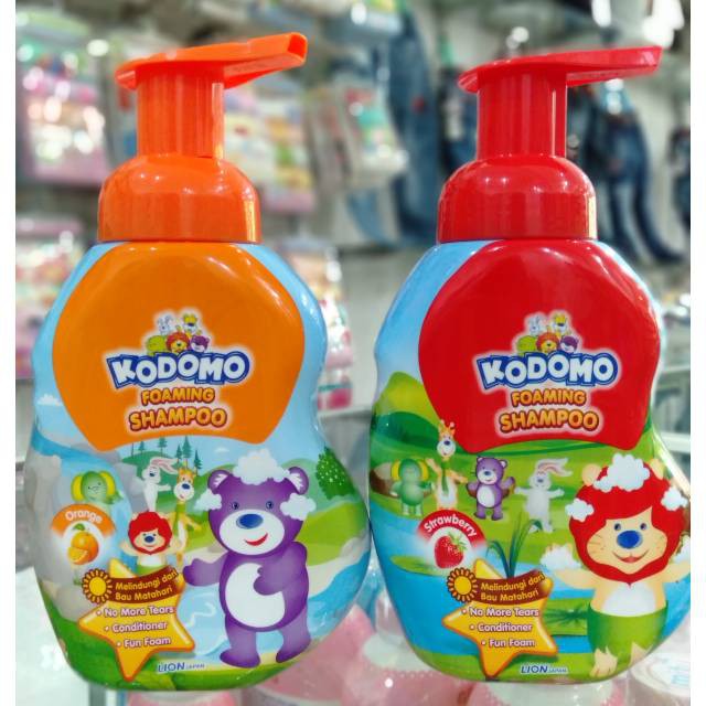 KODOMO FOAMING SHAMPOO 250ML BOTOL