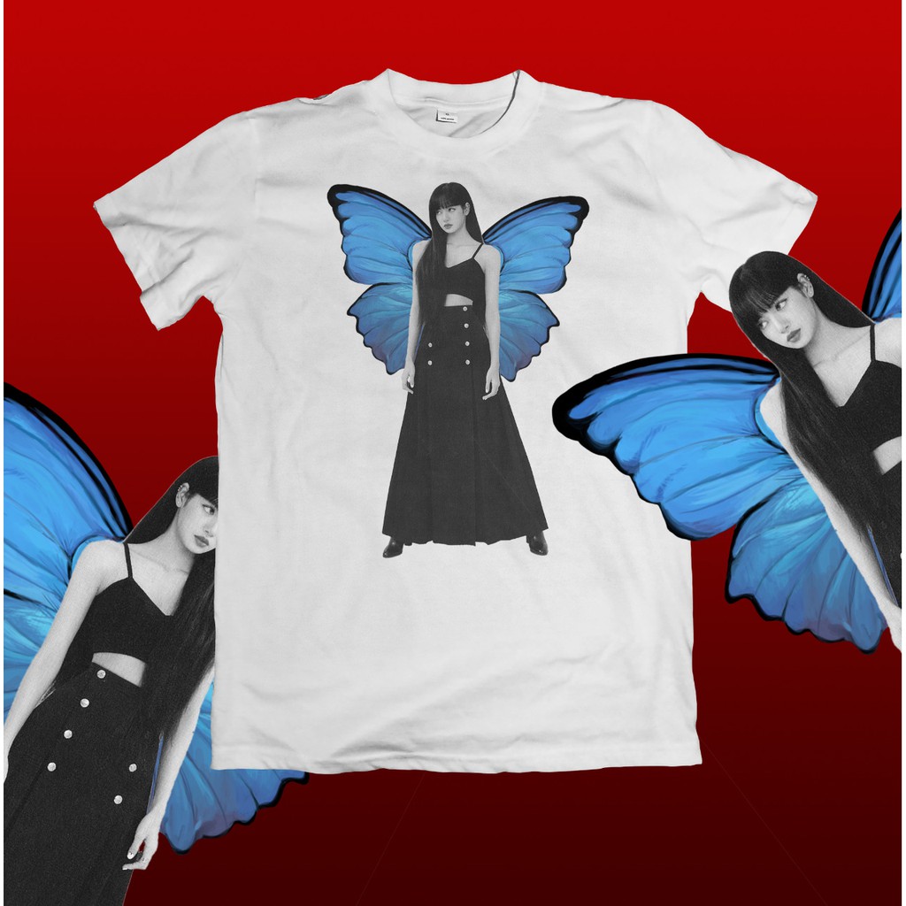 Lisa Blackpink Tee (BUTTERFLY)