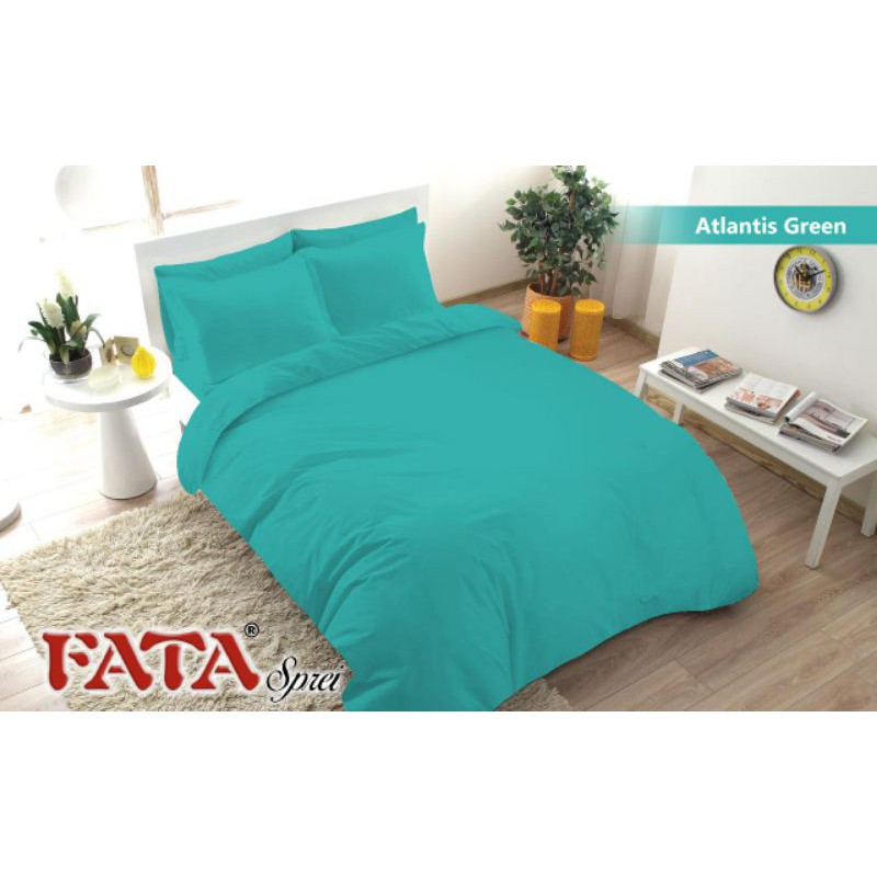 FATA sprei fata polos embos Atlantis green UK.180x200/160x200