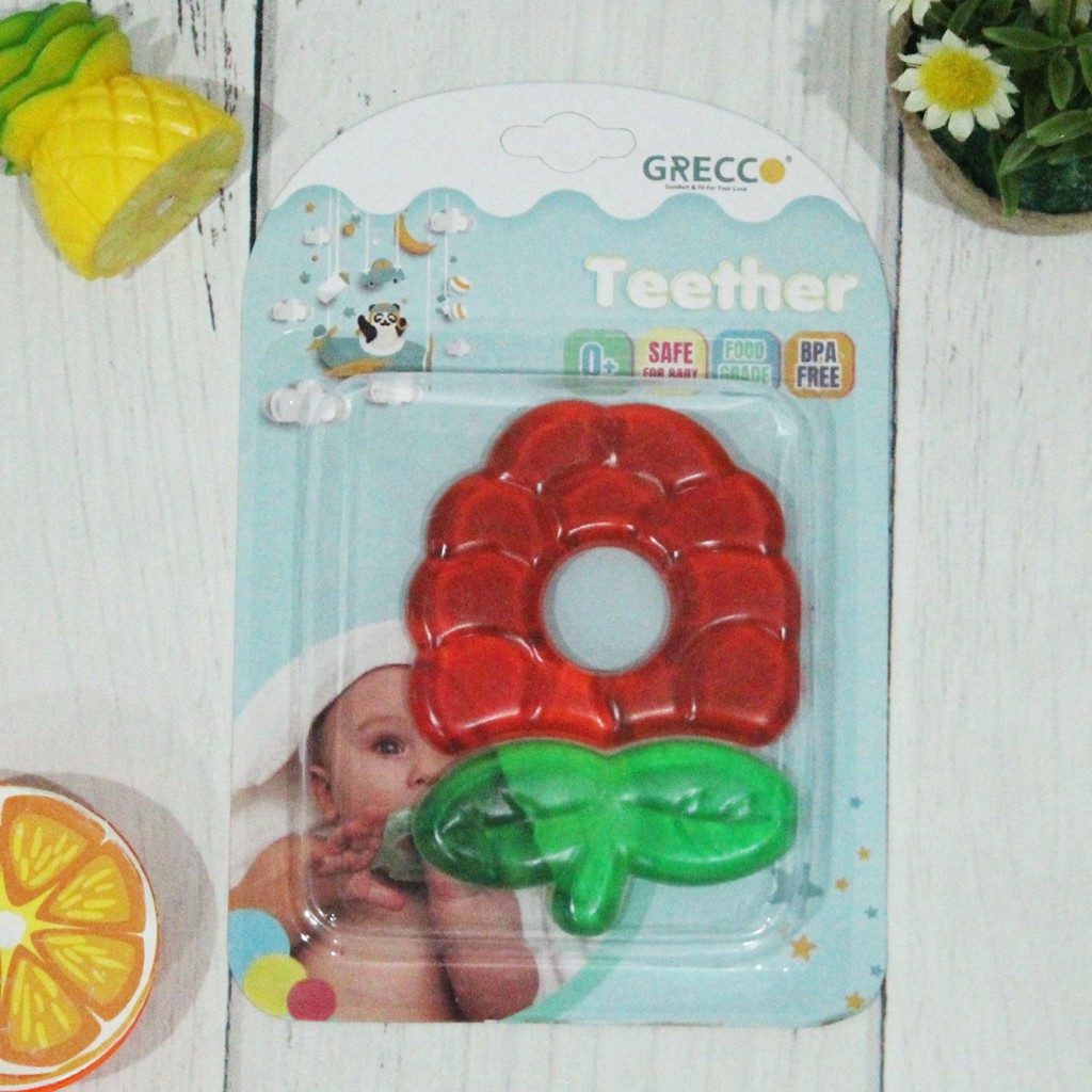 Teether Grab Pita Silicone Baby Silikon Empeng Gigitan Bayi Premium BPA FREE / Bahan Silikon Mainan Edukasi