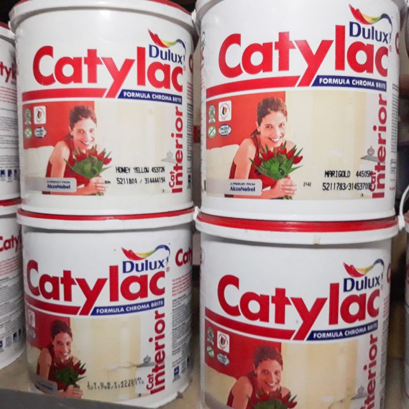 Cat Tembok Catylac Dulux galon 5 kg / cat dinding / cat rumah / cat indoor