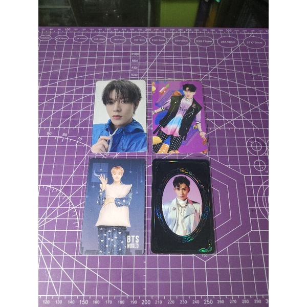 PC NCT BTS OFFICIAL YUTA UNIVERSE,MARK CLIP AR,YEARBOOK LUCAS,J-HOPE BTS WORLD