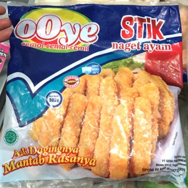 Ooye Chicken Nugget Ayam Stick 500 gram Naget Stik ...