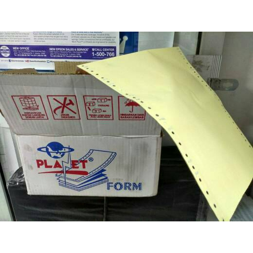 

A401Xjex Kertas Continuous Foam Planet Rangkap 3 Polos D501Cnf
