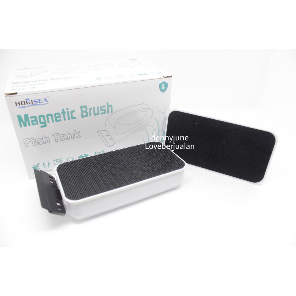Magnet Scraper  Pembersih Kaca Aquarium S M L Floating