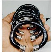 gelang akar bahar bentuk/model C alpaka ukuran jumbo, murah, asli, dan berkwalitas