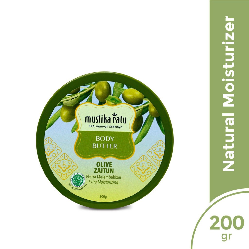 Mustika Ratu Body Butter Zaitun 200gr