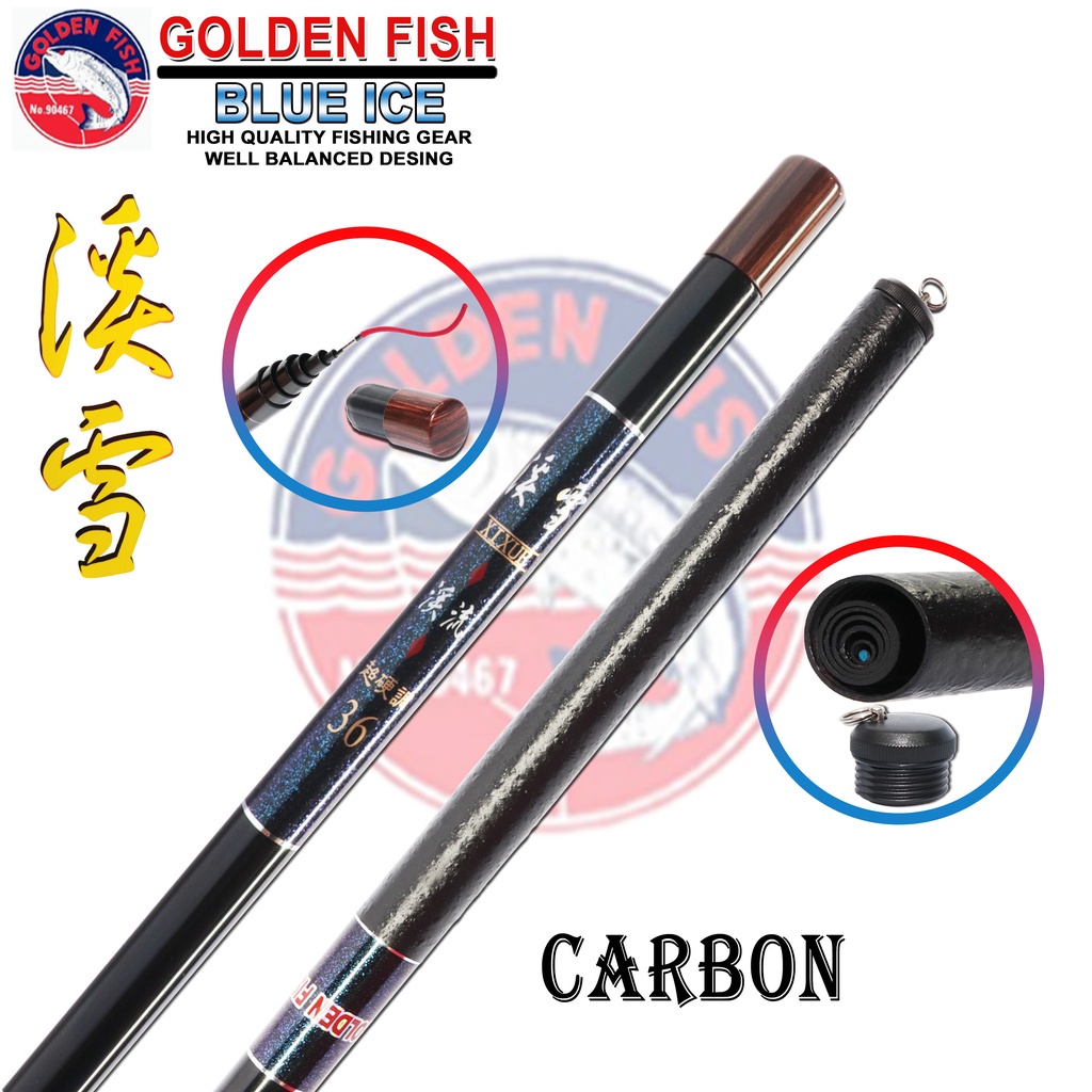 POLE / TEGEK GOLDEN FISH BLUE ICE