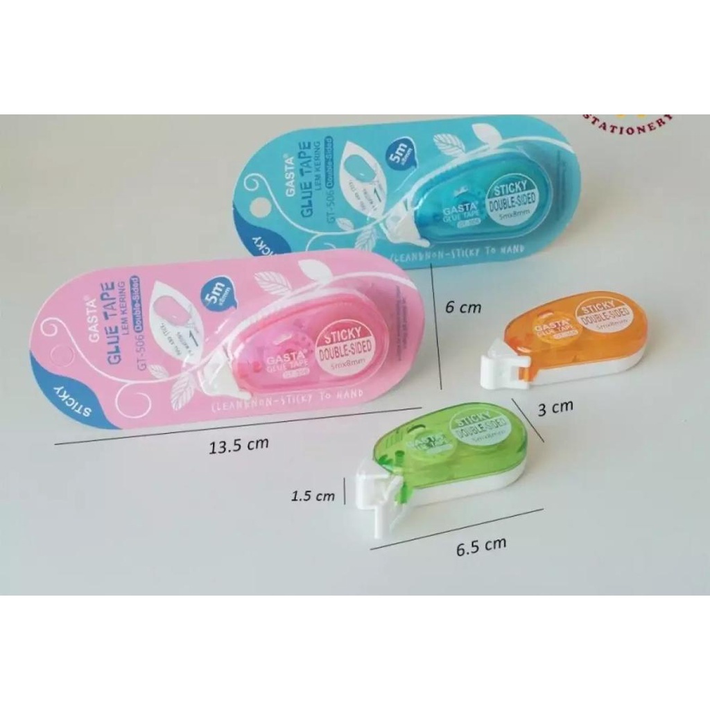 

Lem Kering GT-506 / Lem Kering Roll / Lem Kertas / GLUE TAPE UKURAN KECIL