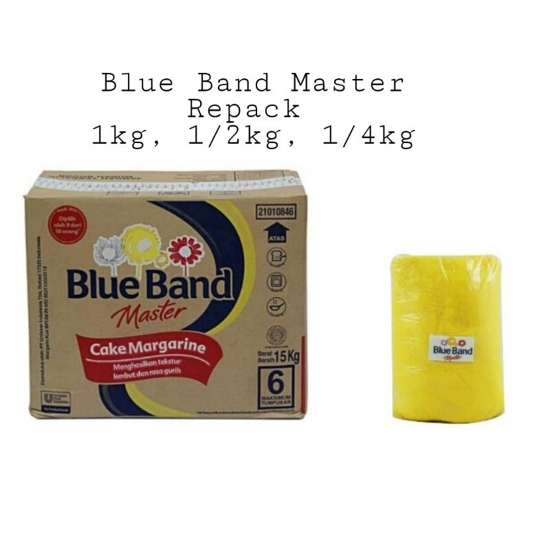 

Blue Band Master | Margarin Blue Band Repack 1/4kg