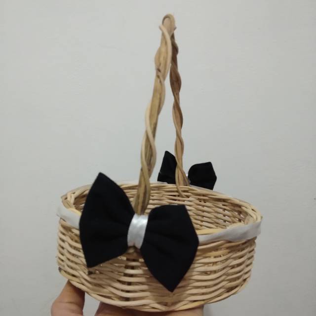 KERANJANG TABUR BUNGA PENGANTIN / KERANJANG ROTAN / KERANJANG SERBA GUNA