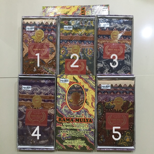 Kain Batik Halus Rama Mulya/ Samping/ Kebat