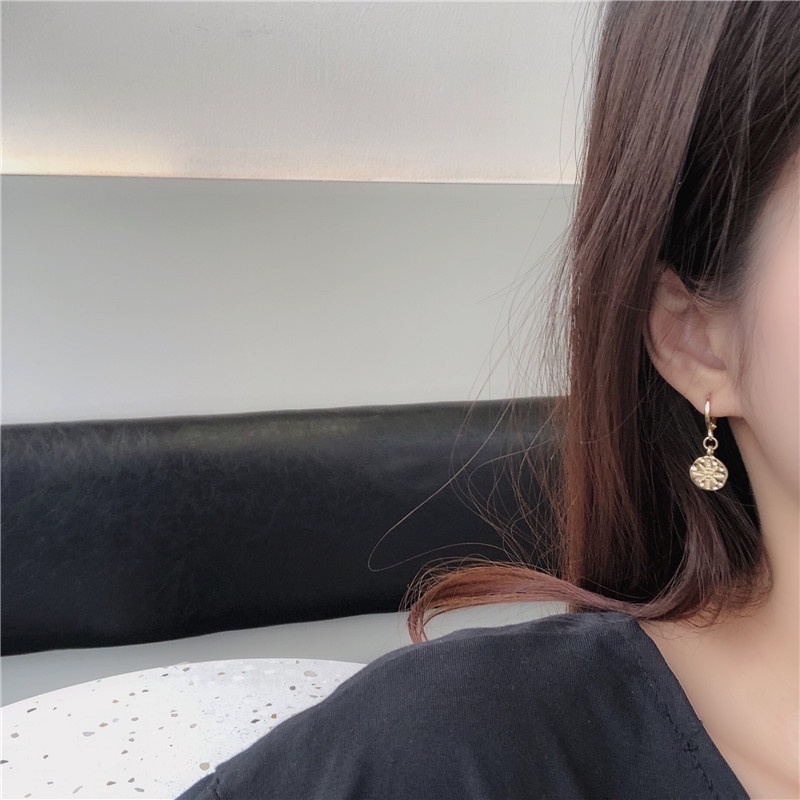 [ACKER] 4 Pcs/set Korea Desain Vintage Alloy Stars Set Anting-Anting Panjang Untuk Wanita