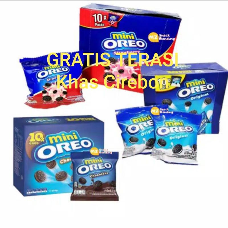 

Grosir & Eceran Biskuit Mini Oreo / Oreo Mini Original / Chocolate / Strawberry (Box isi 10 )