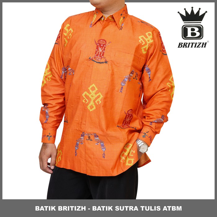 BATIK SUTRA TULIS BATIK BRITIZH TULIS ONLINE COWOK MODEL TERBARU