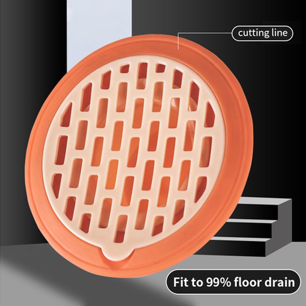 INFY - R678 Saringan Wastafel Lantai Drainase Penutup Saluran Air Lantai Wastafel Anti Bau / Mampet