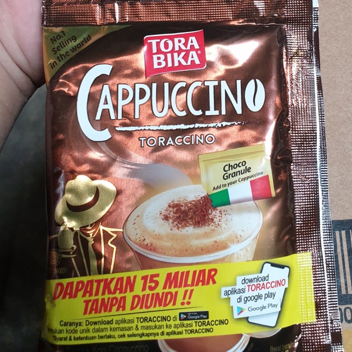 

TERBARU kopi torabika cappuccino 25gr. TERMURAH!!!