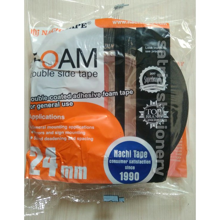 

DOUBLE TAPE FOAM NACHI 1 inch 24mm ORI