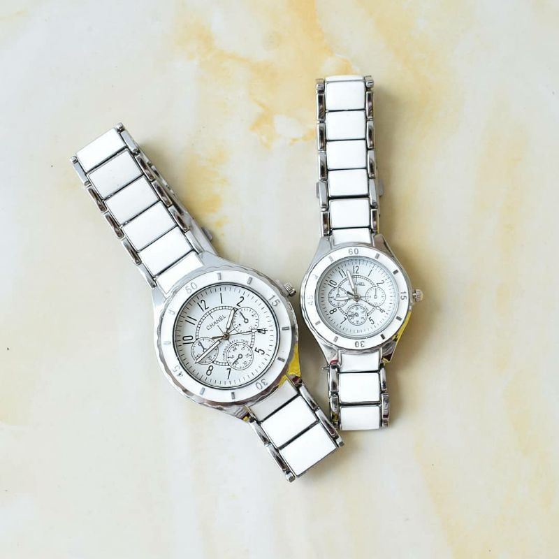 Jam R0Iex &amp; C*hann3L rantai - Unisex - jam Couple R0le*x