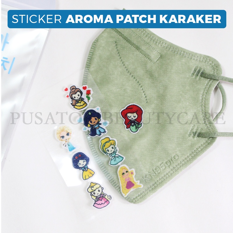 Pewangi Masker Patch Masker Aroma Masker Aroma Therapy Sticker Masker