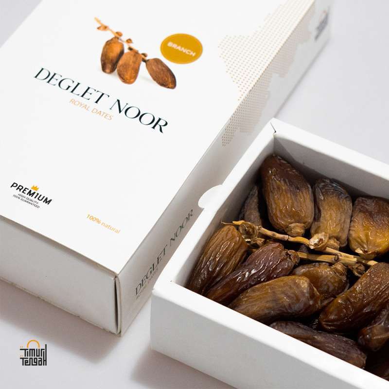 

Kurma Tunisia Tangkai Timur Tengah 12 Pcs Preum Deglet Noor Branch