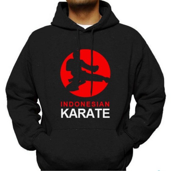 Jaket Hoodie Indonesia Karate