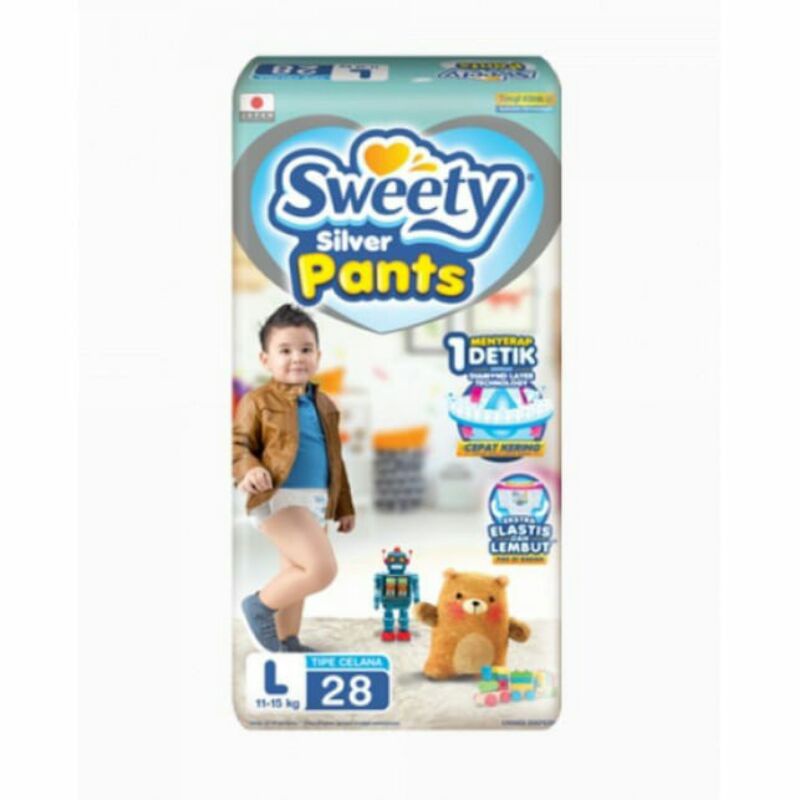 Sweety Silver Pants L - 28 / Popok Sweety Silver Pants L 28