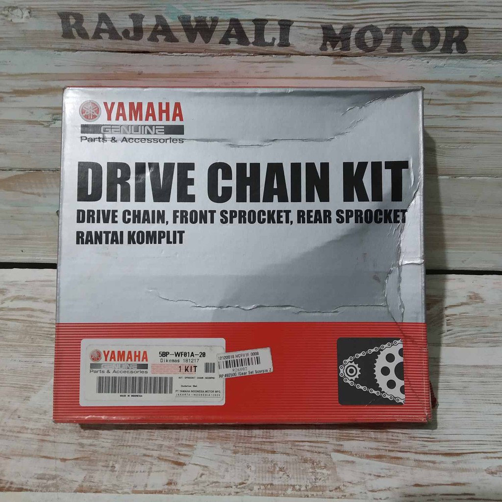 GEAR SET SCORPIO Z ORIGINAL YAMAHA