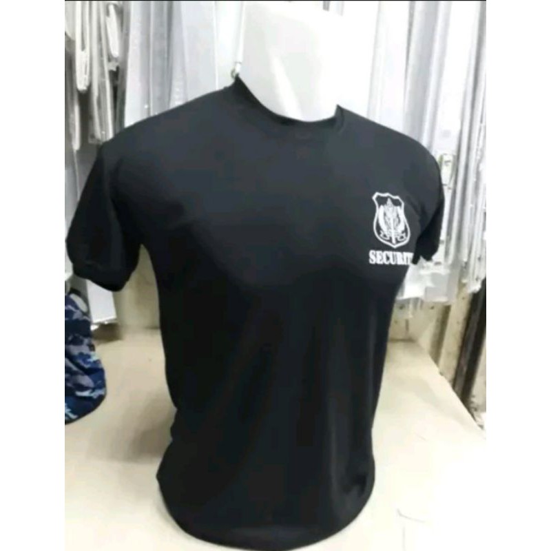 kaos security hitam