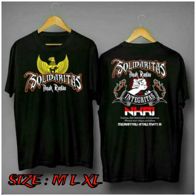 Baju kaos distro solidaritas NKRI