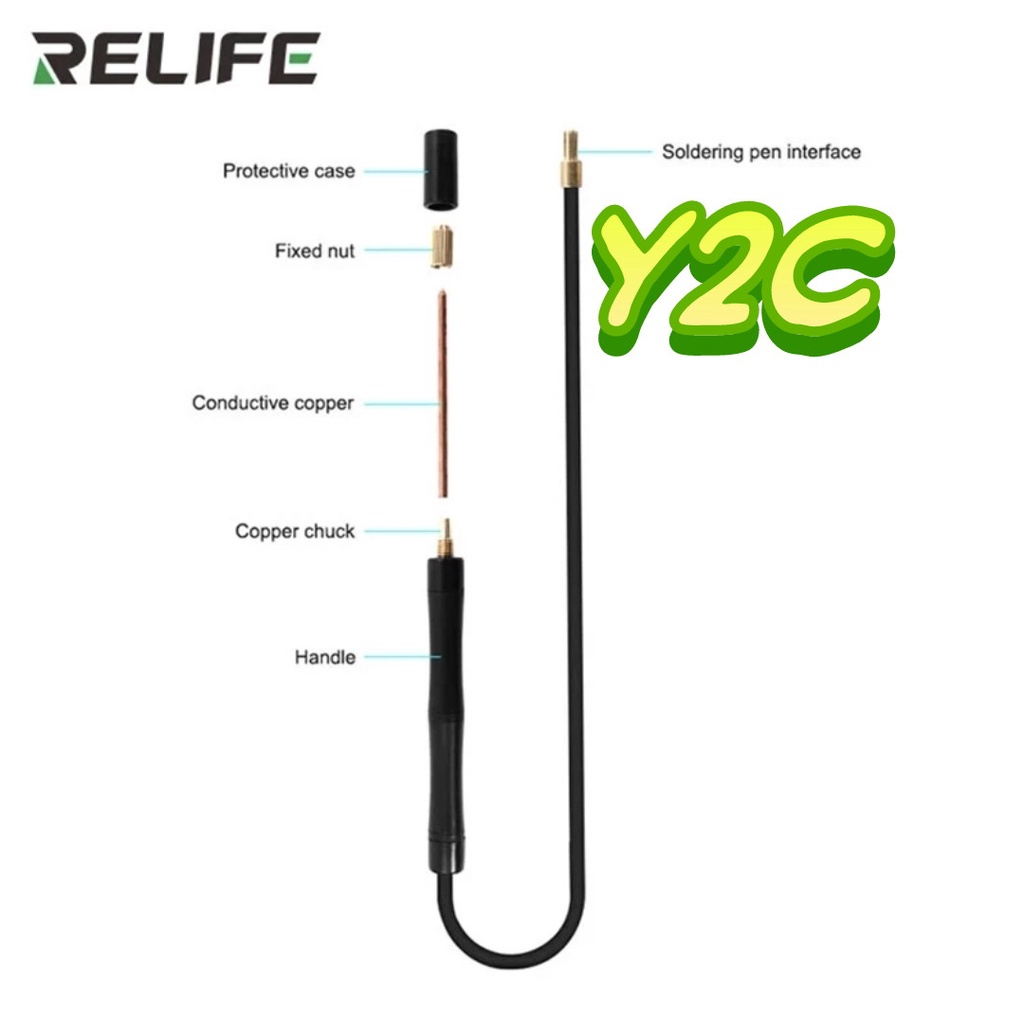 MESIN LAS MINI RELIFE RL-936W + PENGHANCUR SHORT + ADAPTOR CHARGER / ALAT SERVIS SERVICE HP LENGKAP TERLENGKAP TERMURAH