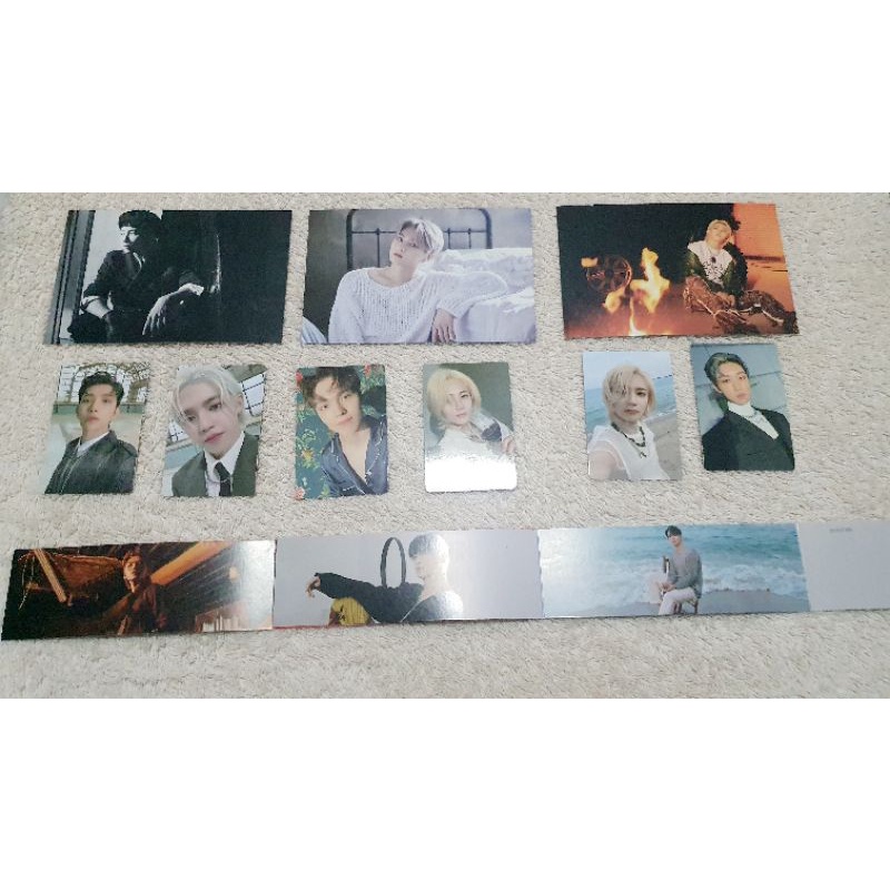 SEVENTEEN ATTACCA PC POSTCARD LAYERED CARD FOLDED CARD