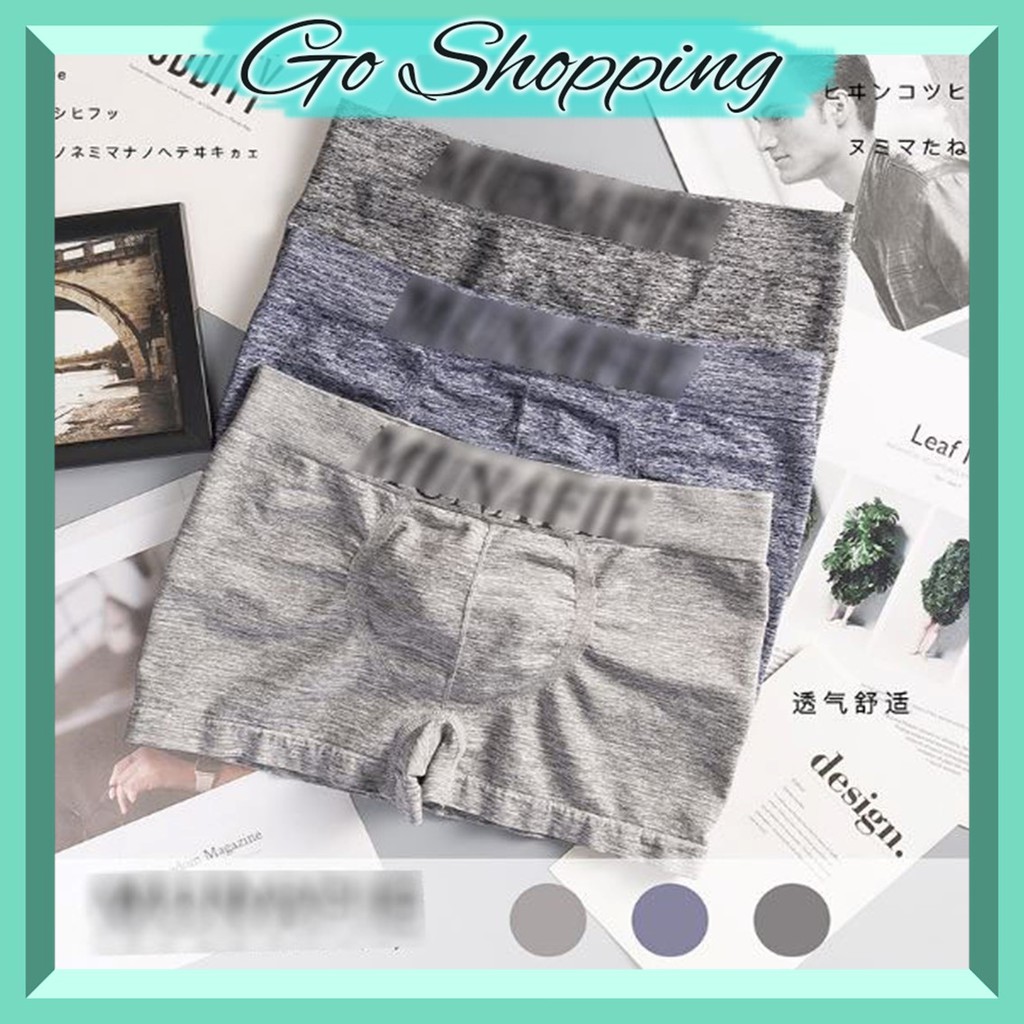 GO! BX455 Celana Dalam Boxer Munafie Pria Man Underwear Sempak cowok celana pendek munafi cod