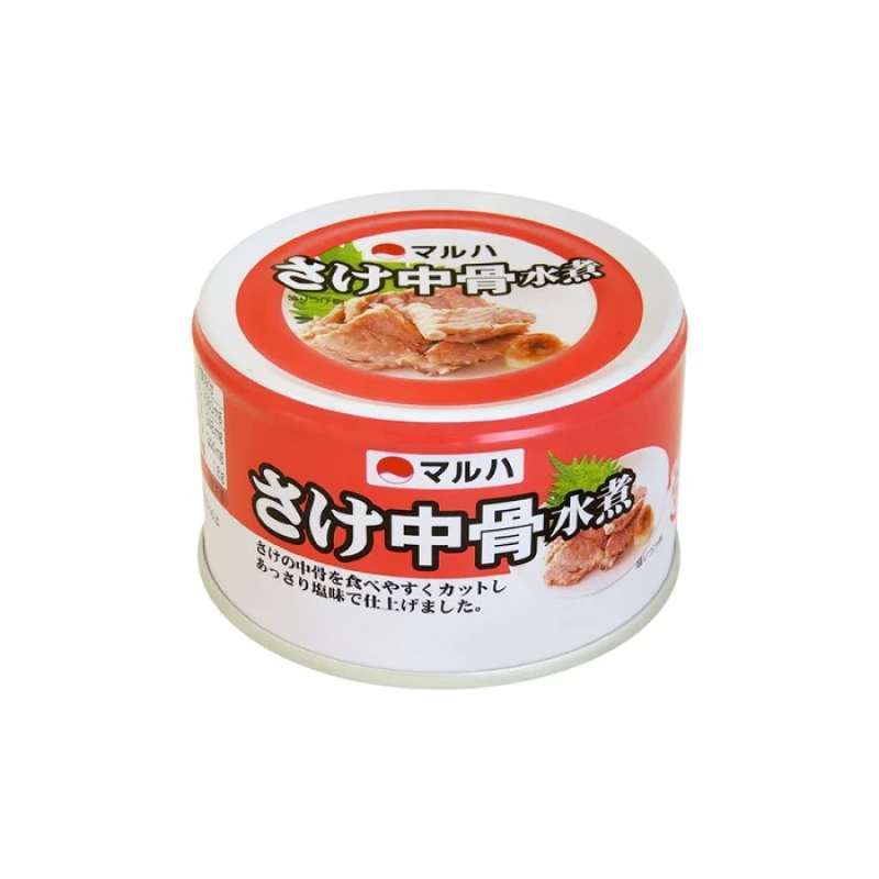 

Maruha Sake Nagabone Mizuni / Ikan Salmon Kaleng Dalam Garam 150 Gram