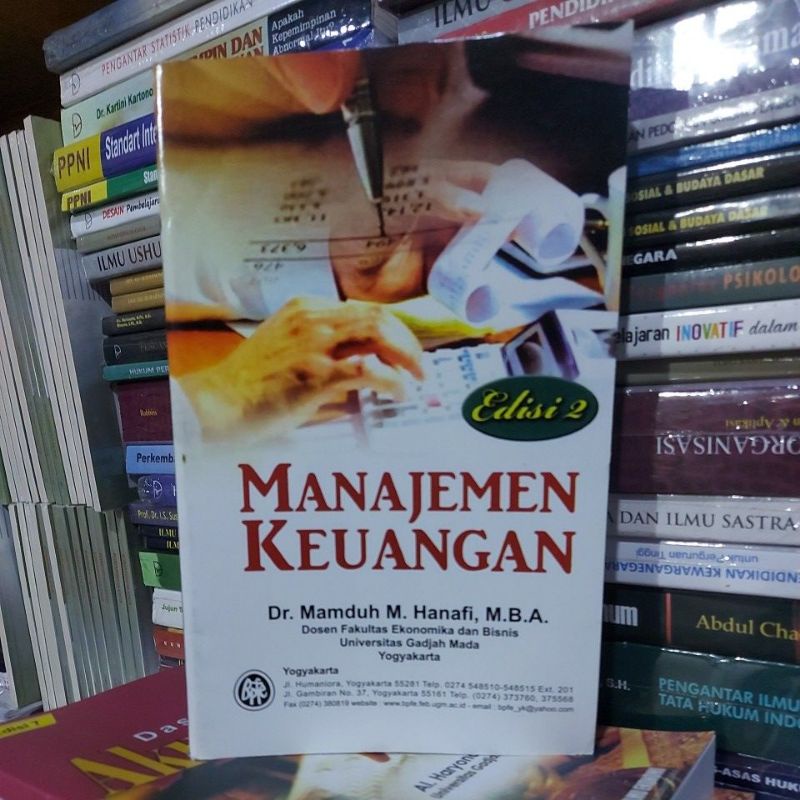 Jual MANAJEMEN KEUANGAN By Dr. Mamduh M. Hanafi, M.B.A. | Shopee Indonesia