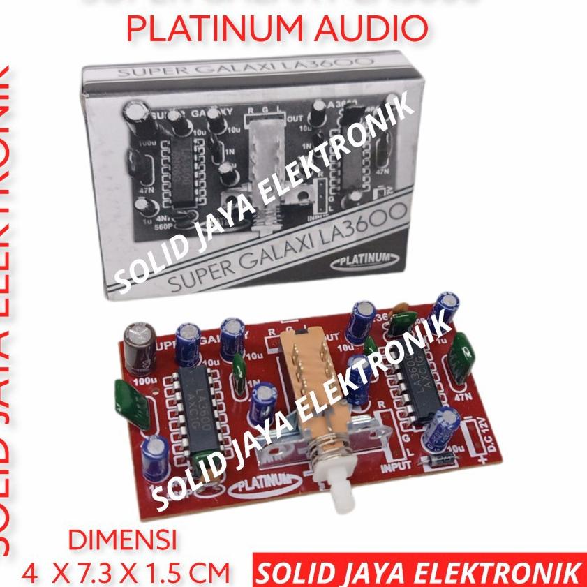 ☟ KIT SUPER GALAXI LA3600 2 IC GALAXY 2 IC SUPER PENAMBAH PENDORONG BASS TREABLE LOW HI PLATINUM AUD