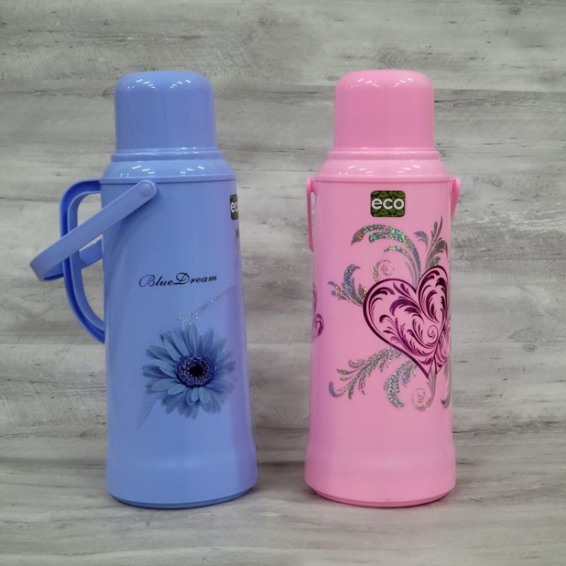 Thermos air panas 2 liter Termos kopi Thermos tentengan