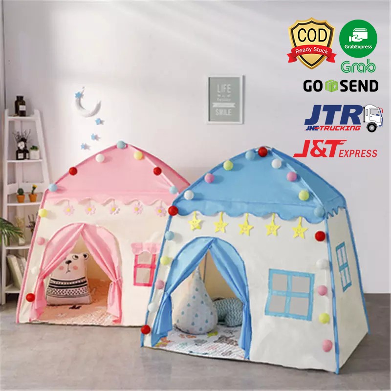 Tenda Anak Model Rumah Lipat Portable Tenda Main Anak Tenda Anak Model Rumah Lipat Portable Tenda Main Anak