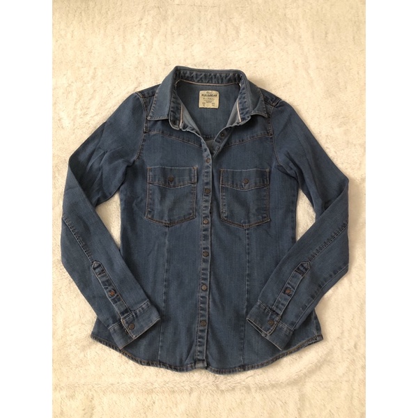 Pull & Bear kemeja denim