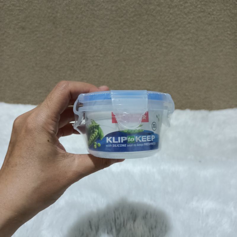 baby food container Klip To Keep Wadah Makanan Kecil 150ml Mpasi Bayi lion star