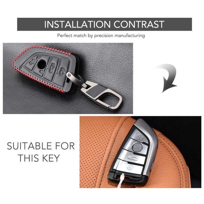 CASE REMOTE BMW G20 G30 X1 X3 X5 COVER KUNCI BMW KULIT LEATHER KEY