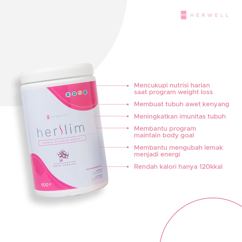 Paket Awet Kenyang Herslim Susu diet + Herlean  Herwel BPOM HALAL ORIGINAL ORI OFFICIAL STORE Herwell ASLI